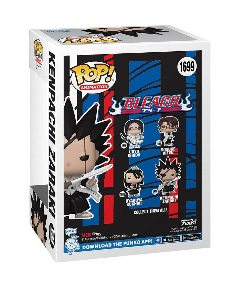 Bleach - Kenpachi Zaraki (1699) Funko Pop! Animation Anime Vinyl Figure 13 cm