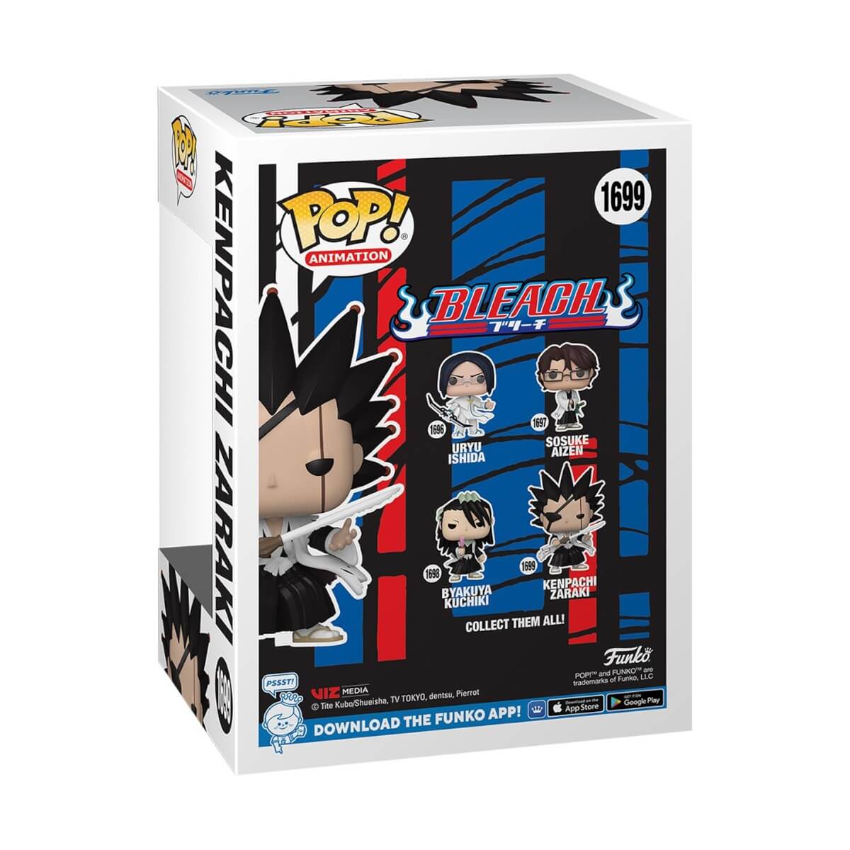 Bleach - Kenpachi Zaraki (1699) Funko Pop! Animation Anime Vinyl Figure 13 cm