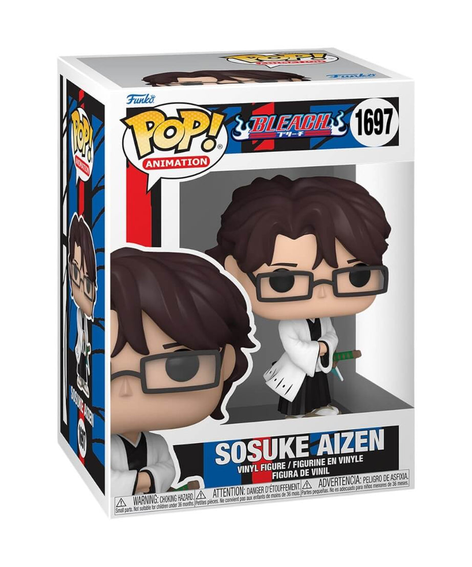 Bleach - Sosuke Aizen (1697) Funko Pop! Animation Anime Vinyl Figure 10 cm
