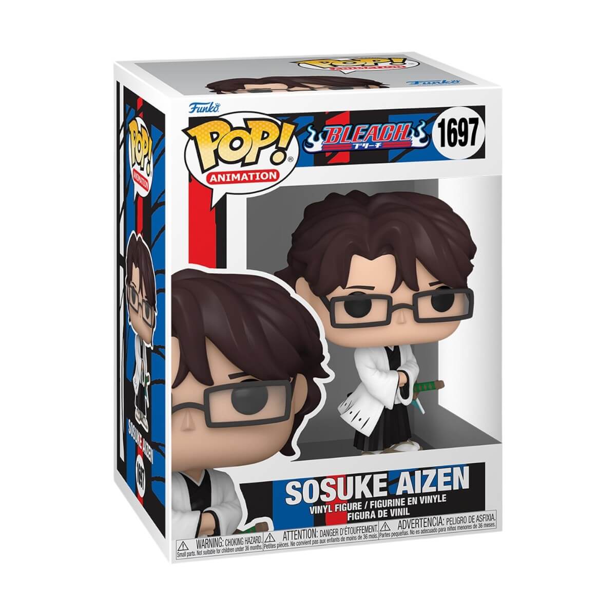 Bleach - Sosuke Aizen (1697) Funko Pop! Animation Anime Vinyl Figure 10 cm
