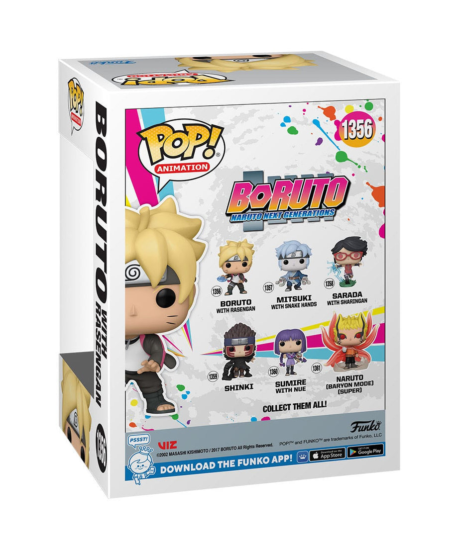 Boruto: Naruto Next Generations - Boruto w/Rasengan (1356) Funko Pop! Animation Anime Vinyl Figure 11 cm