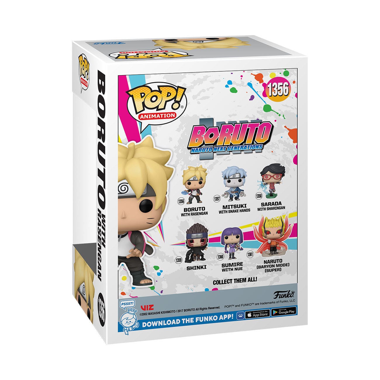 Boruto: Naruto Next Generations - Boruto w/Rasengan (1356) Funko Pop! Animation Anime Vinyl Figure 11 cm