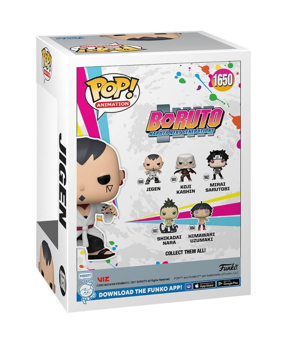 Boruto: Naruto Next Generations - Jigen (1650) Funko Pop! Animation Anime Vinyl Figure 9 cm