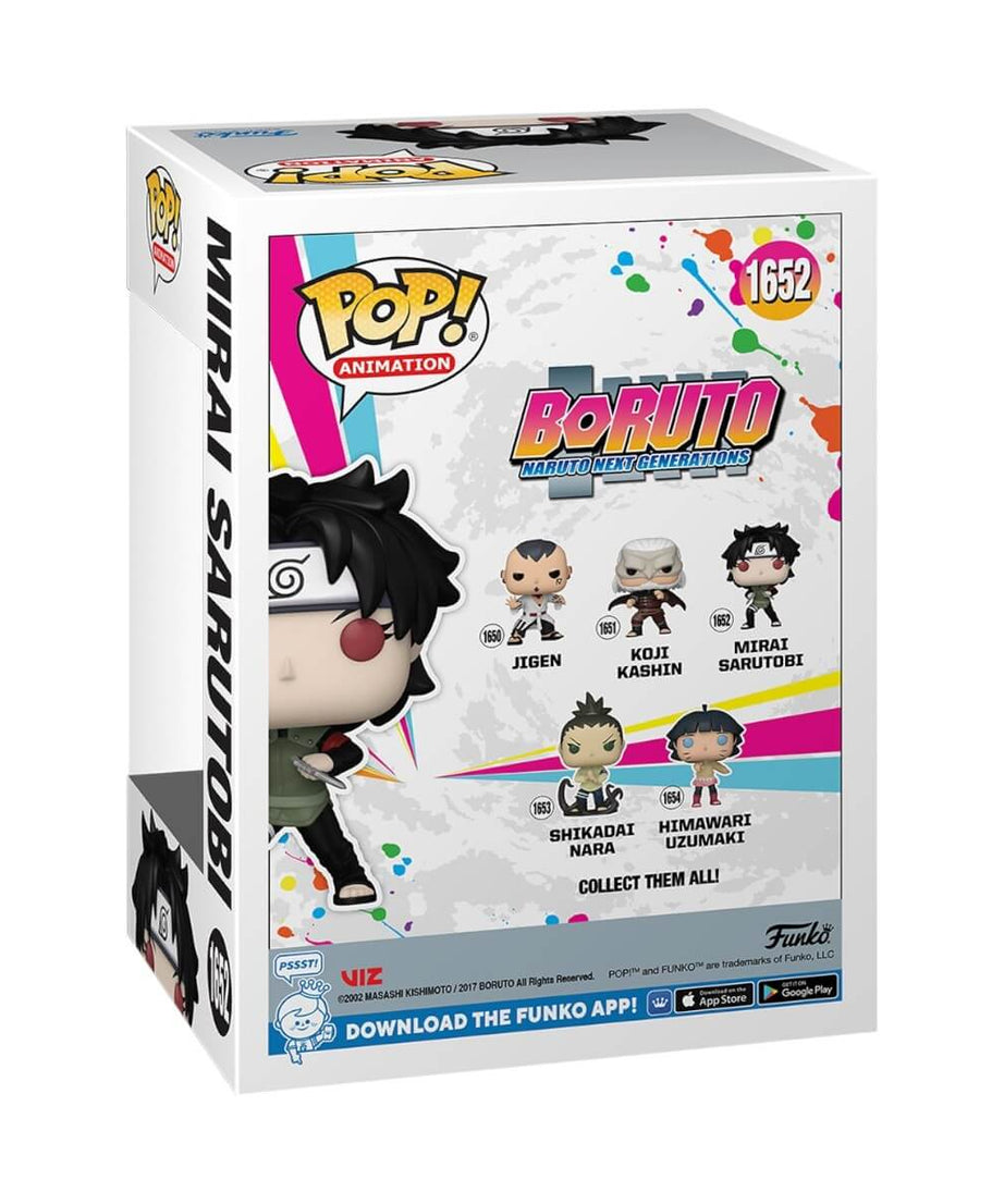 Boruto: Naruto Next Generations - Mirai Sarutobi (1652) Funko Pop! Animation Anime Vinyl Figure 9 cm