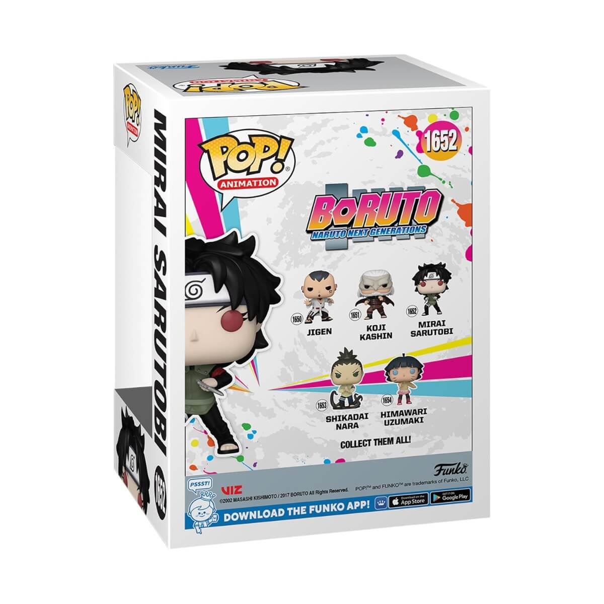 Boruto: Naruto Next Generations - Mirai Sarutobi (1652) Funko Pop! Animation Anime Vinyl Figure 9 cm