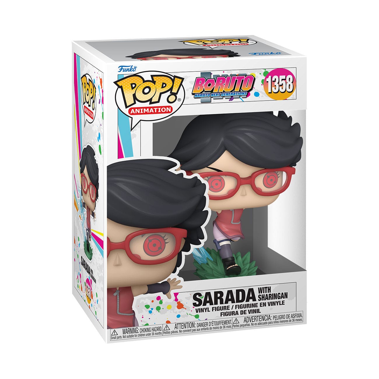 Boruto: Naruto Next Generations - Sarada with Sharingan (1358) Funko Pop! Animation Vinyl Figure 9 cm