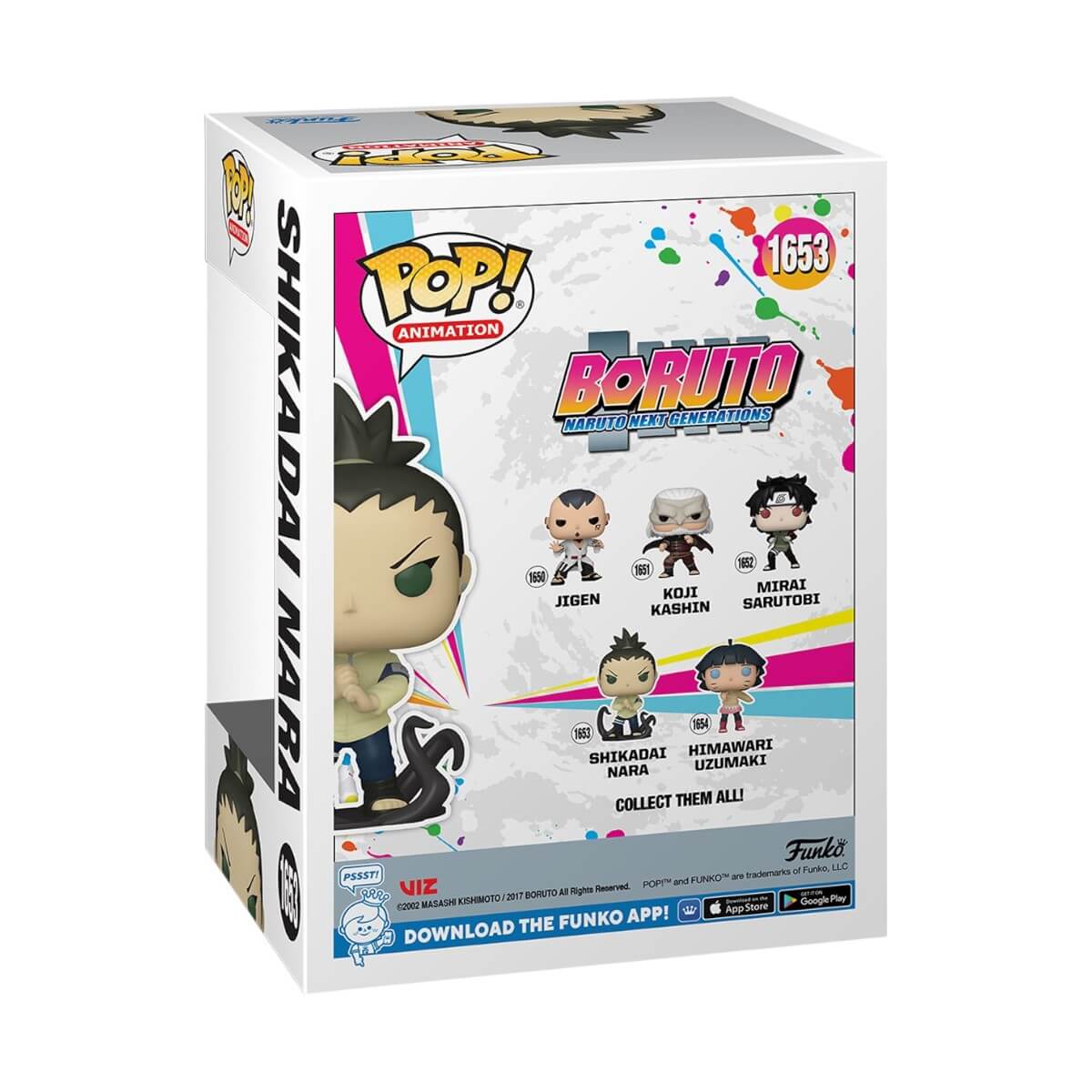 Boruto: Naruto Next Generations - Shikadai Nara (1653) Funko Pop! Animation Anime Vinyl Figure 9 cm