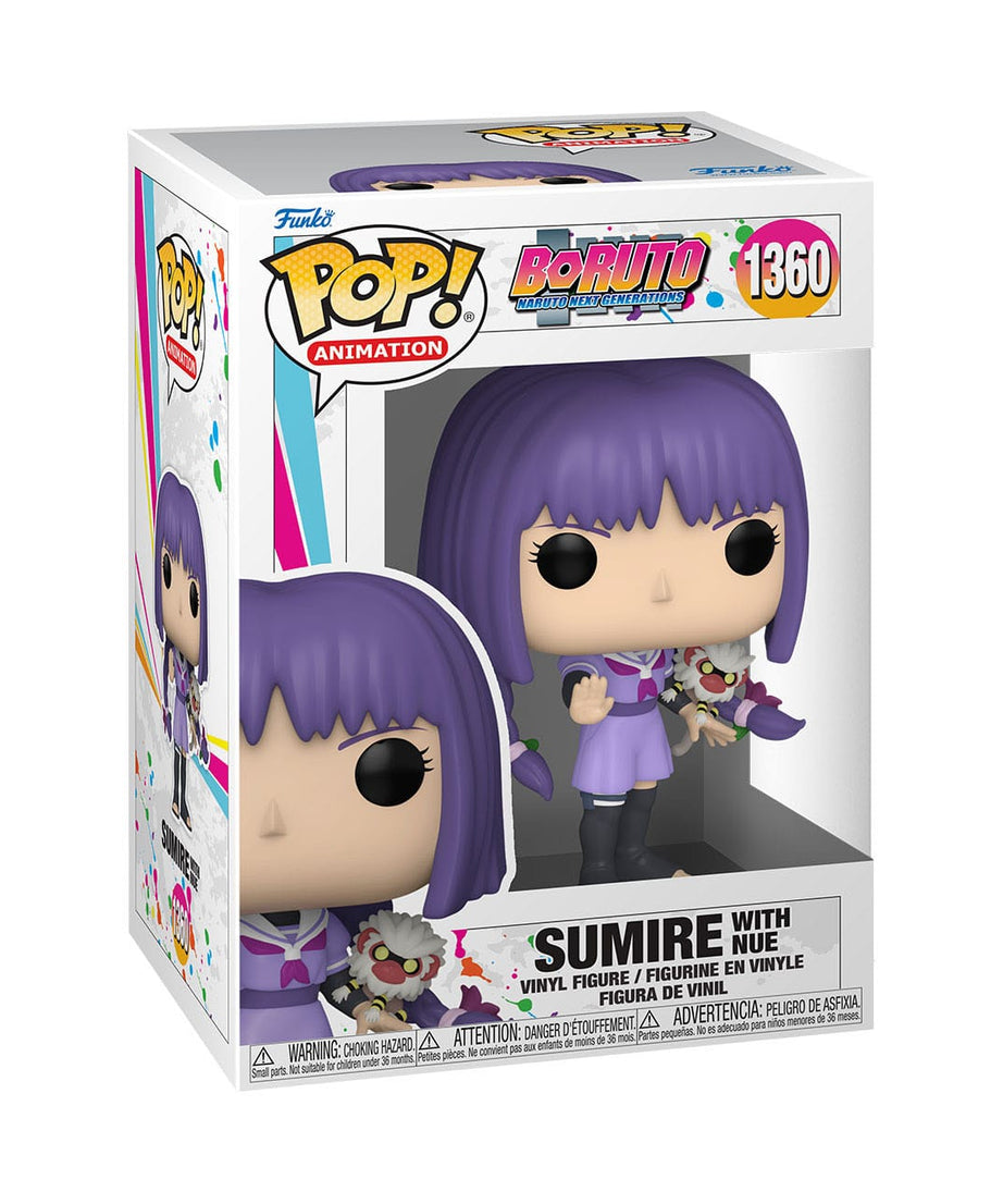 Boruto: Naruto Next Generations - Sumire with Nue (1360) Funko POP! Animation Vinyl Figure 9 cm