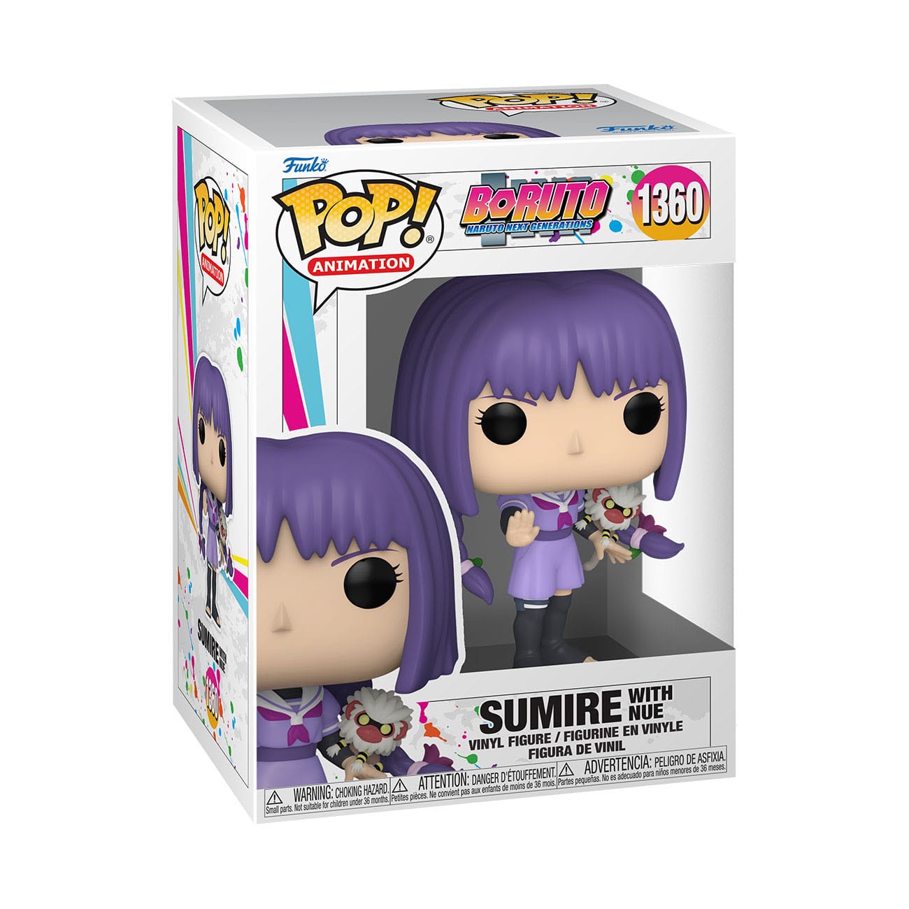 Boruto: Naruto Next Generations - Sumire with Nue (1360) Funko POP! Animation Vinyl Figure 9 cm