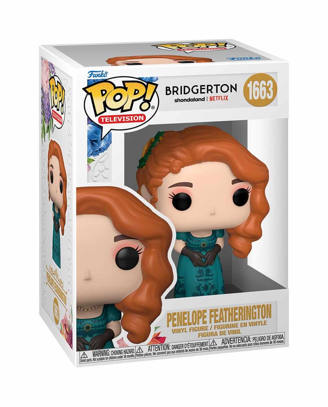 Bridgerton - Penelope Featherington (1663) Funko Pop! Television Netflix TV Shondaland Vinyl Figure 9 cm