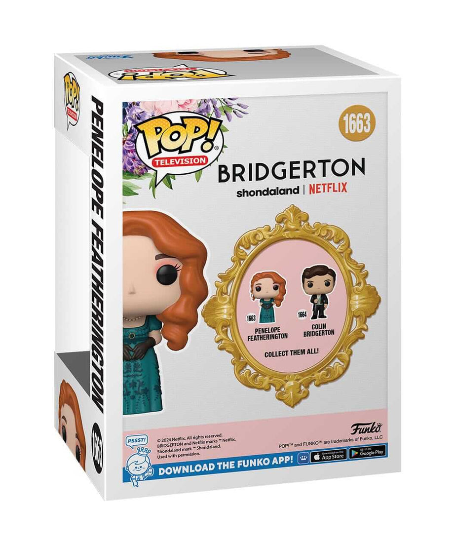 Bridgerton - Penelope Featherington (1663) Funko Pop! Television Netflix TV Shondaland Vinyl Figure 9 cm