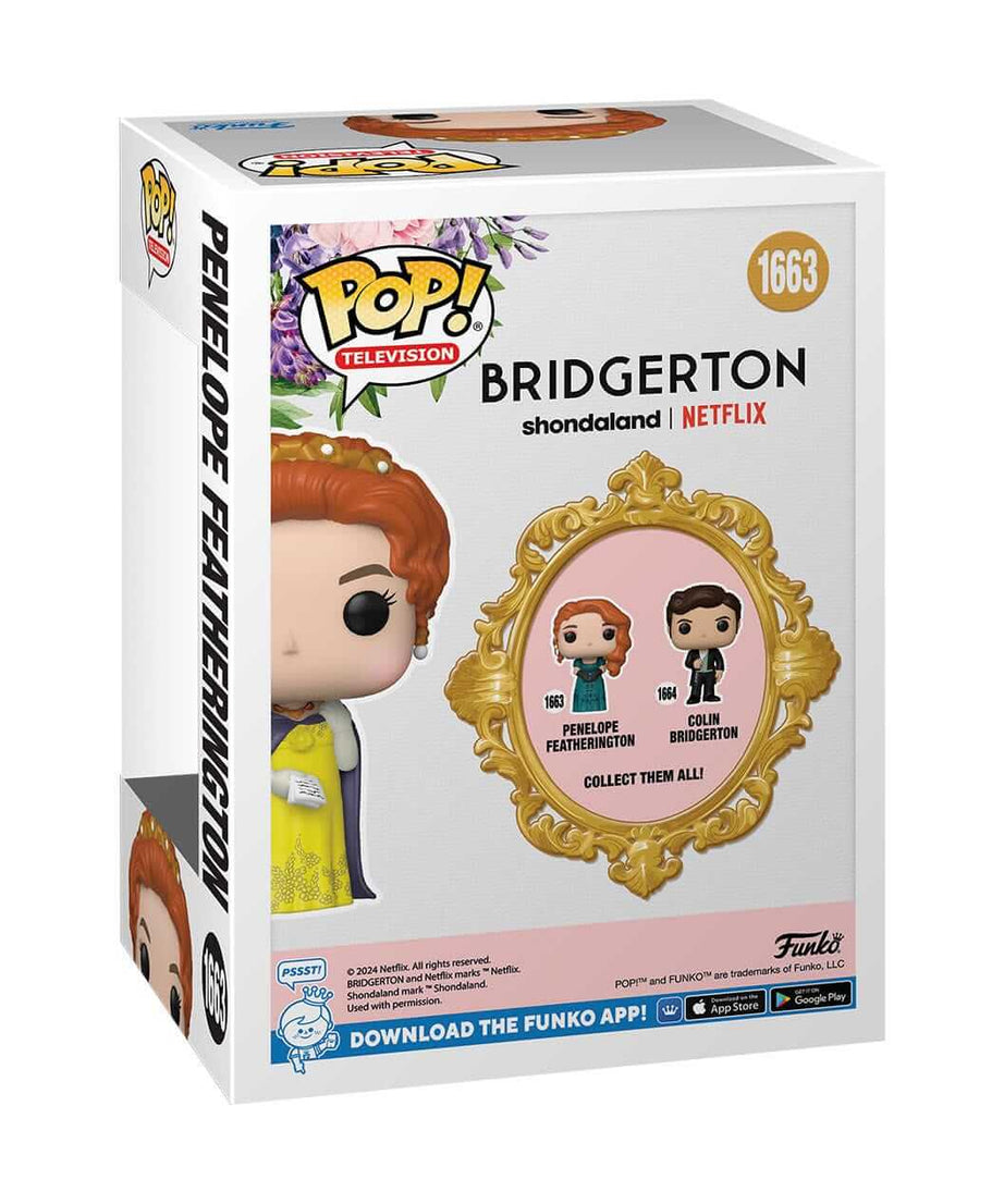 Bridgerton - Penelope Featherington CHASE (1663) Funko Pop! Television Netflix TV Shondaland Vinyl Figure 9 cm