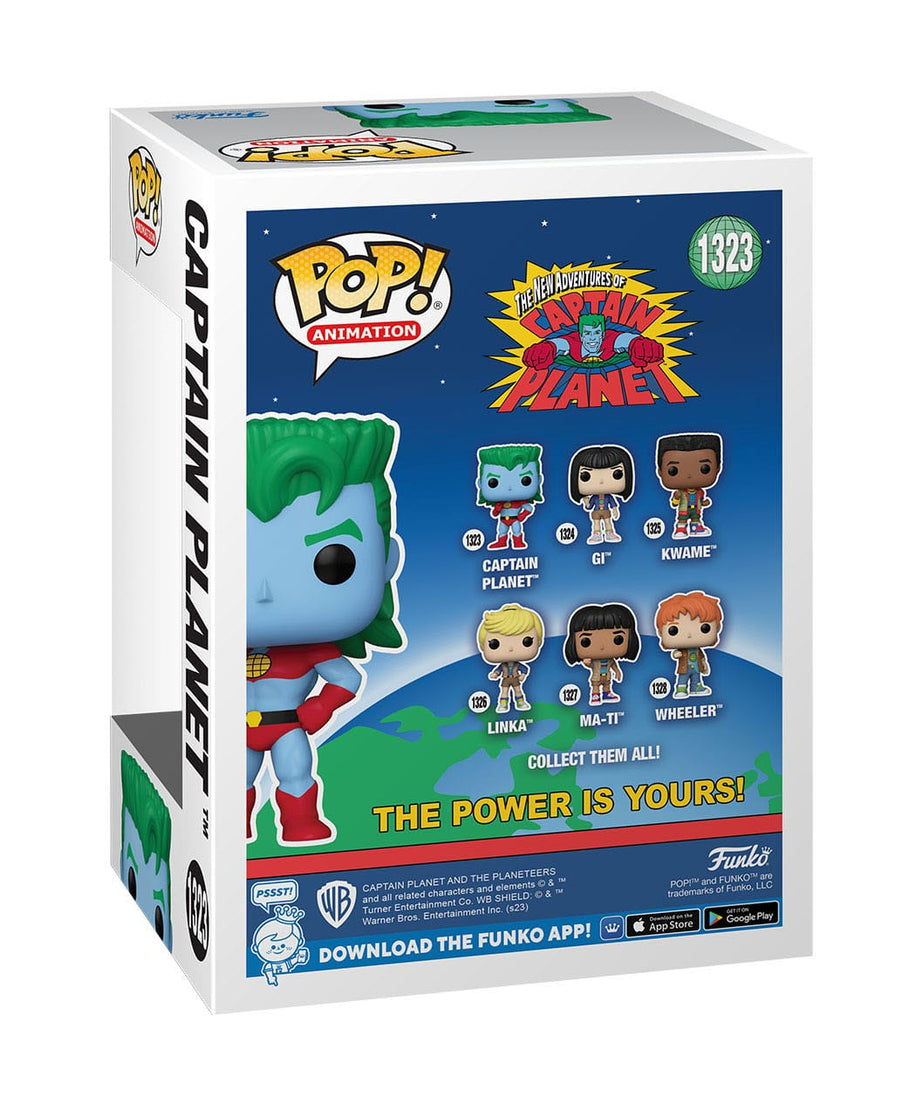 Captain Planet and the Planeteers - Captain Planet (1323) Funko Pop! Animation Vinyl Figure 9 cm