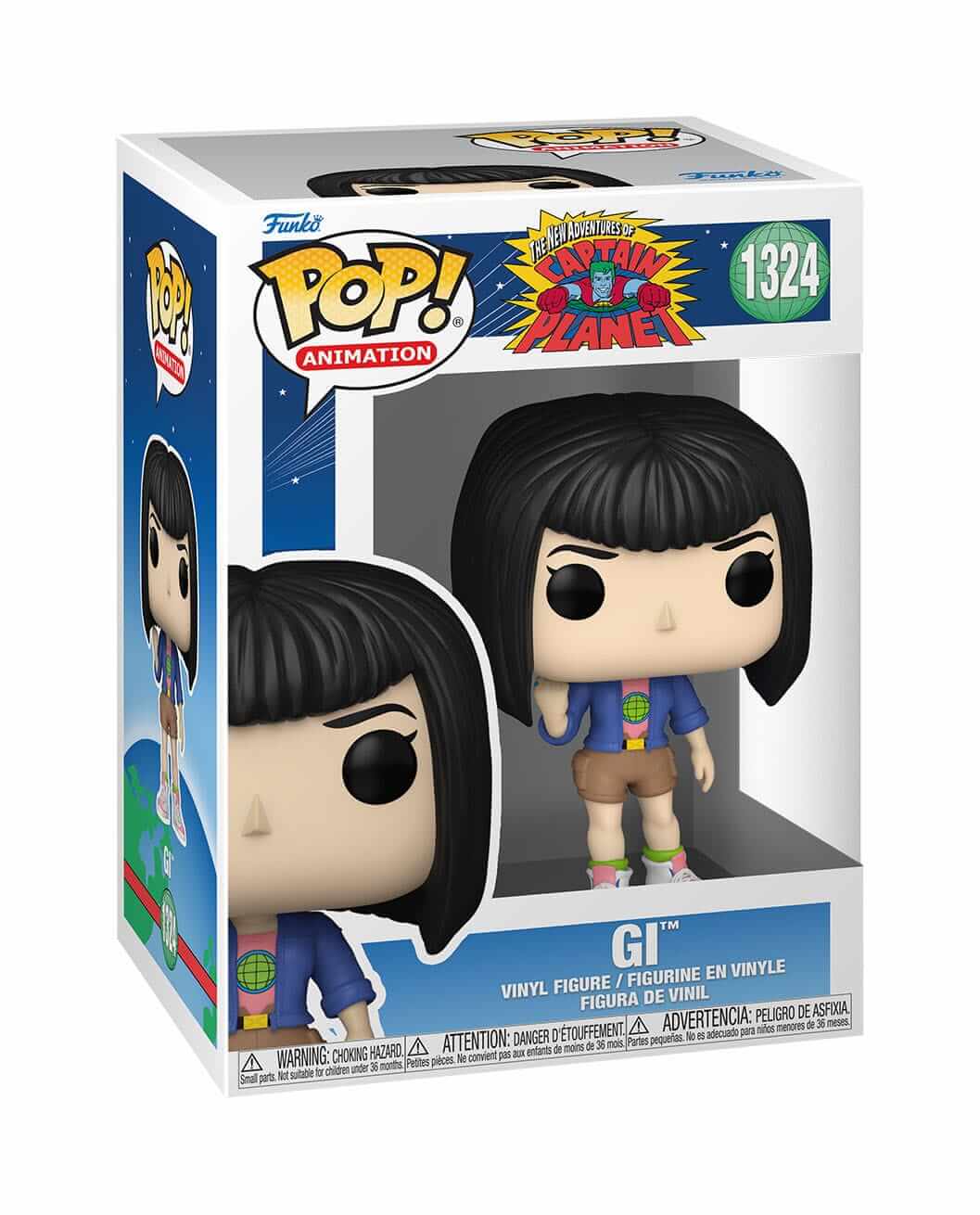 Captain Planet and the Planeteers - Gi (1324) Funko Pop! Animation Vinyl Figure 9 cm