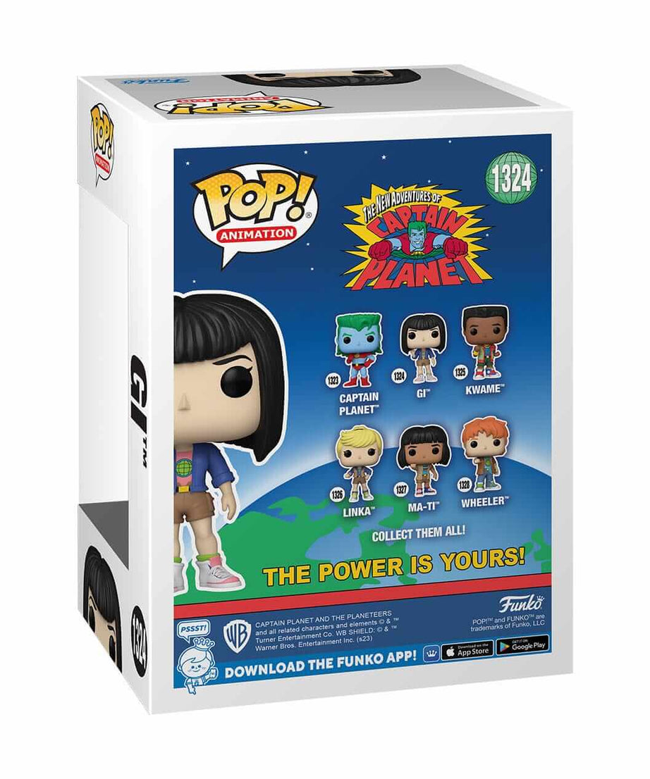 Captain Planet and the Planeteers - Gi (1324) Funko Pop! Animation Vinyl Figure 9 cm