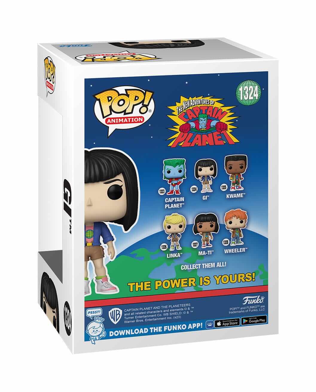 Captain Planet and the Planeteers - Gi (1324) Funko Pop! Animation Vinyl Figure 9 cm