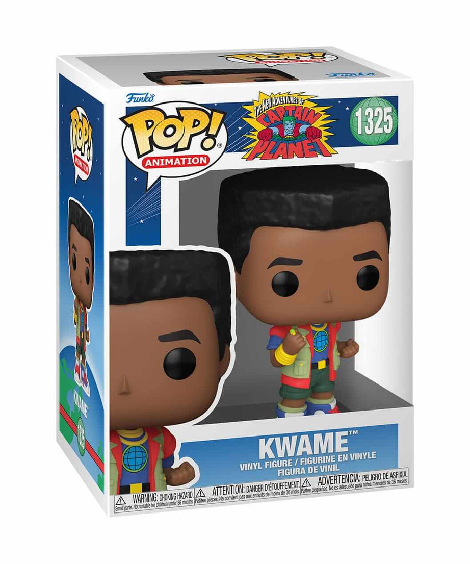 Captain Planet and the Planeteers - Kwame (1325) Funko Pop! Animation Vinyl Figure 9 cm