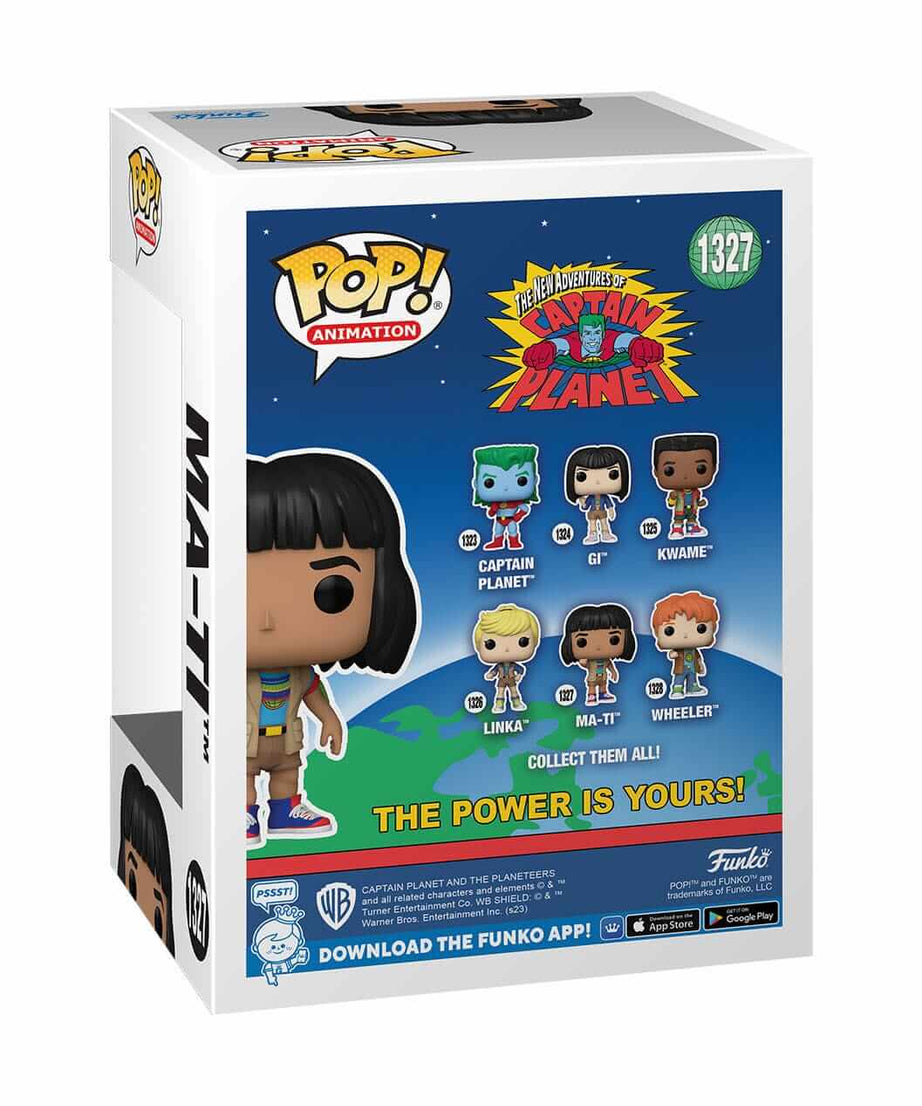 Captain Planet and the Planeteers - Ma-Ti (1327) Funko Pop! Animation Vinyl Figure 9 cm