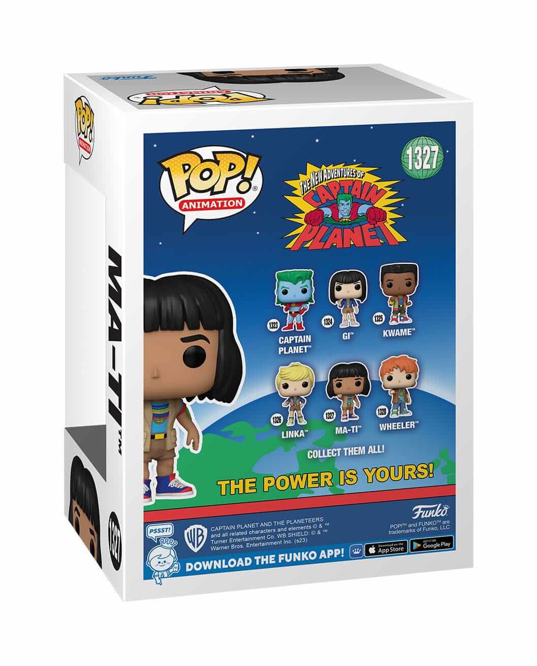 Captain Planet and the Planeteers - Ma-Ti (1327) Funko Pop! Animation Vinyl Figure 9 cm