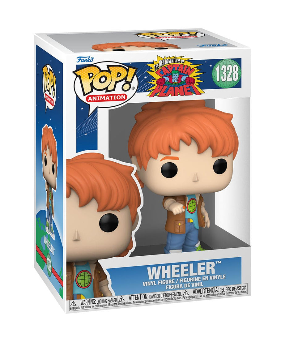 Captain Planet and the Planeteers - Wheeler (1328) Funko POP! Animation Figure 9 cm