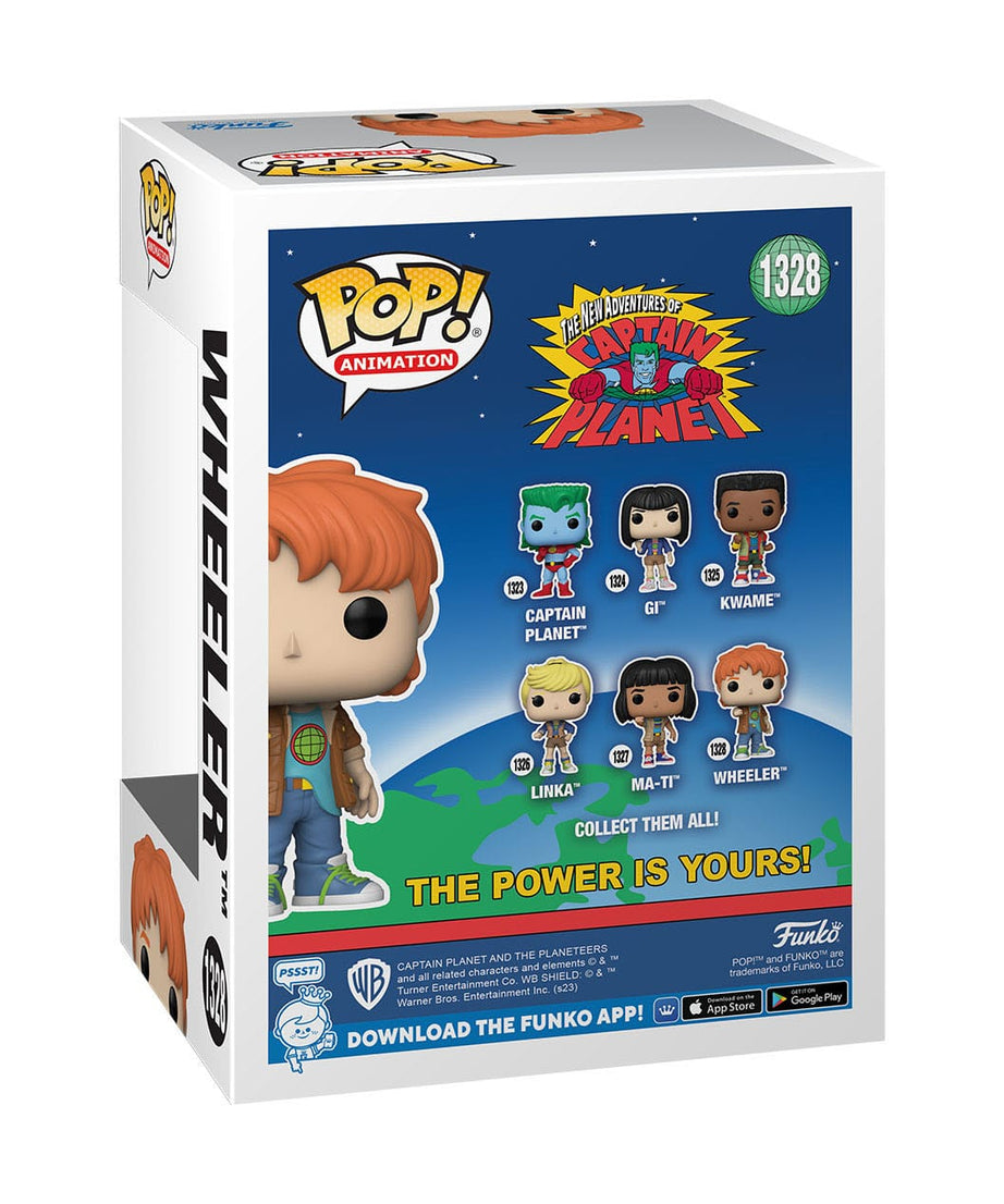 Captain Planet and the Planeteers - Wheeler (1328) Funko POP! Animation Figure 9 cm