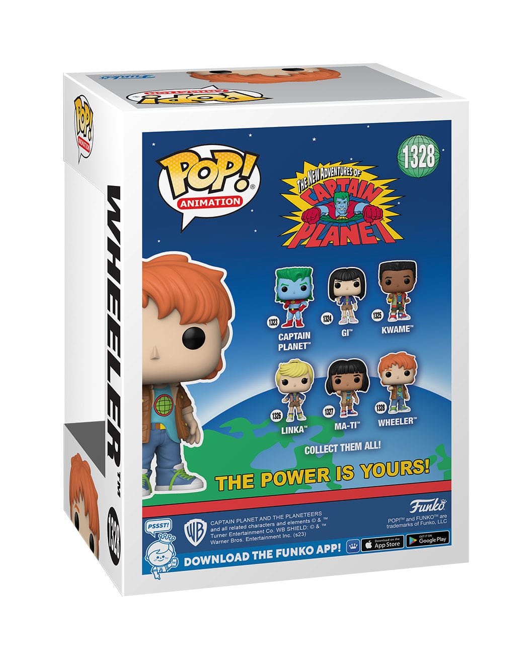 Captain Planet and the Planeteers - Wheeler (1328) Funko POP! Animation Figure 9 cm