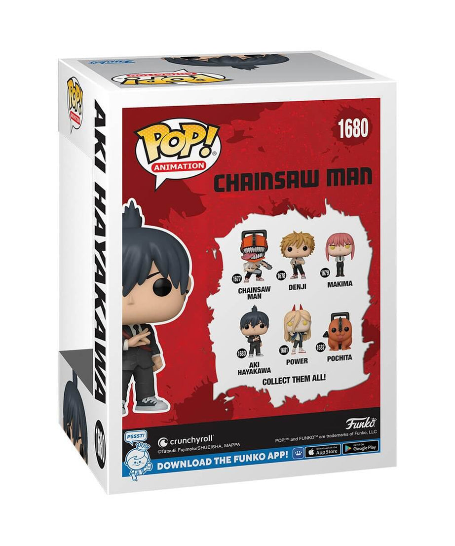 Chainsaw Man - Aki Hayakawa (1680) Funko Pop! Animation Anime Vinyl Figure 11 cm