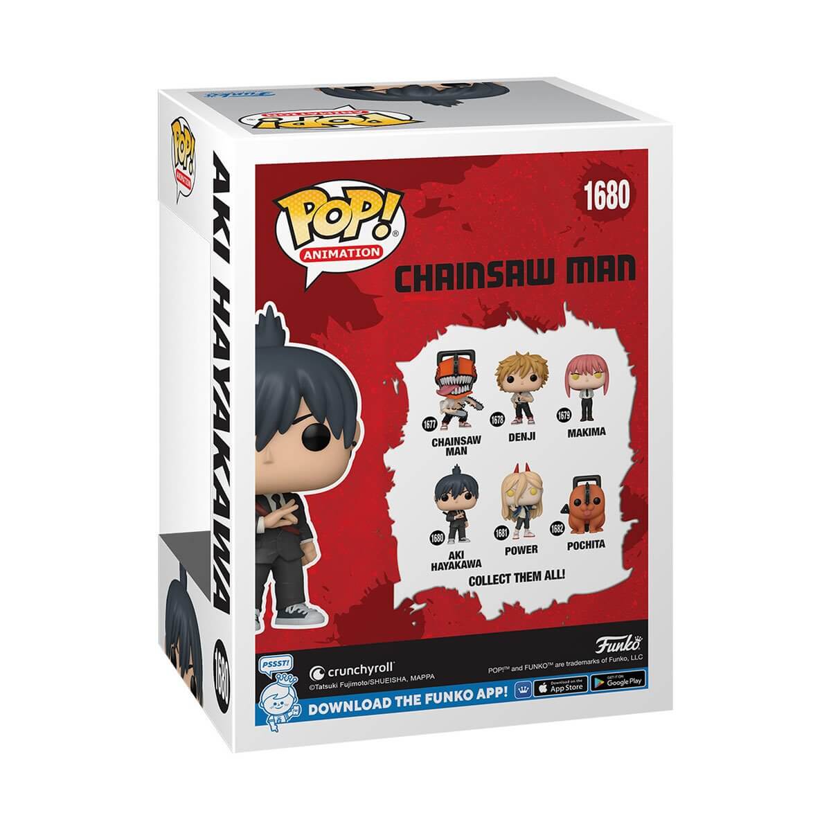 Chainsaw Man - Aki Hayakawa (1680) Funko Pop! Animation Anime Vinyl Figure 11 cm