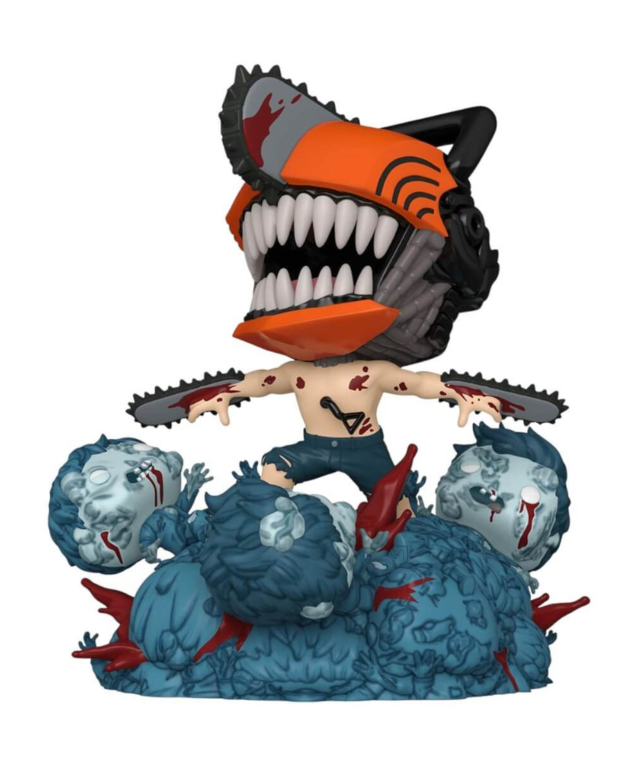 Chainsaw Man - Denji Chainsaw Man (Super Sized) (1768) Funko Pop! Animation Anime Vinyl Figure 15 cm