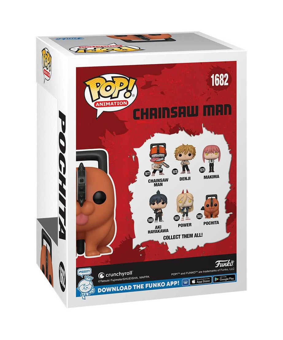 Chainsaw Man - Pochita (1682) Funko Pop! Animation Anime Vinyl Figure 9 cm