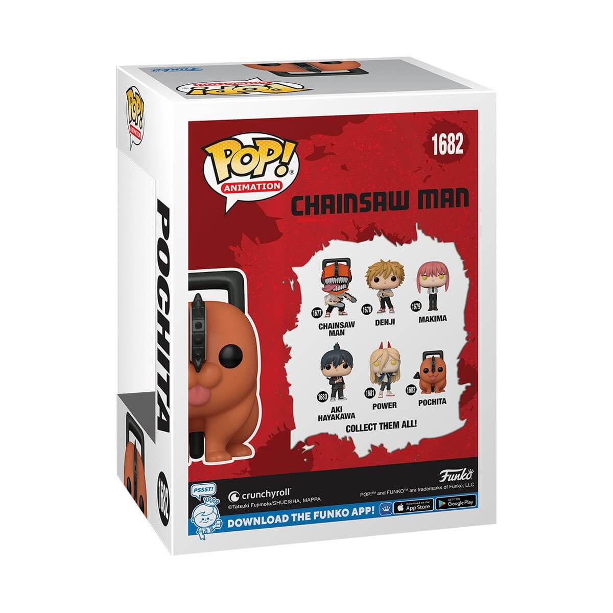 Chainsaw Man - Pochita (1682) Funko Pop! Animation Anime Vinyl Figure 9 cm