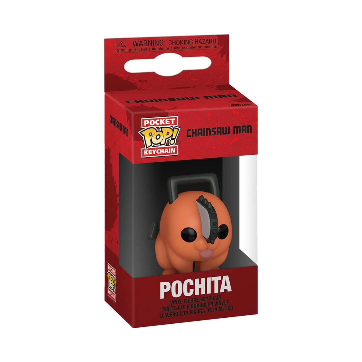 Chainsaw Man - Pochita Funko Pop! Pocket Keychain Portachiavi Vinyl 4 cm