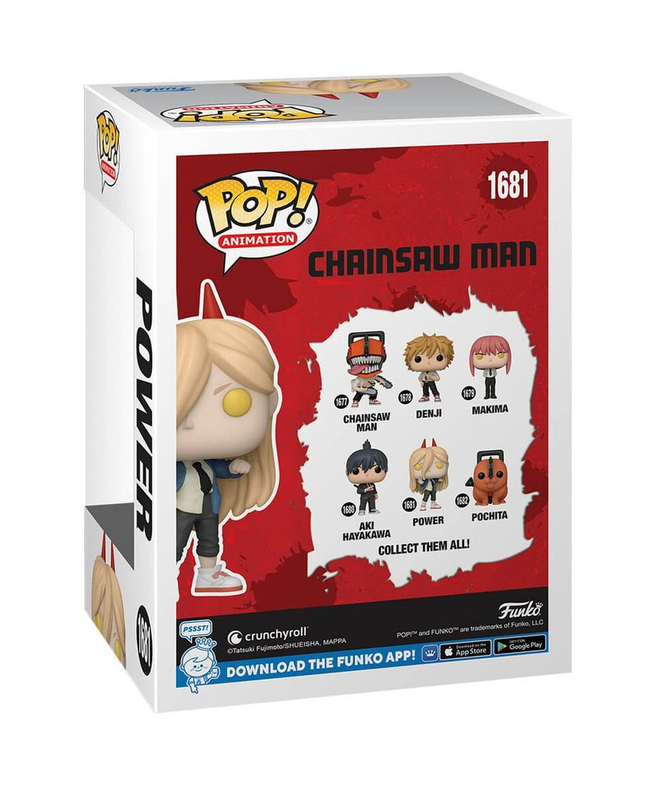Chainsaw Man - Power (1681) Funko Pop! Animation Anime Vinyl Figure 10 cm