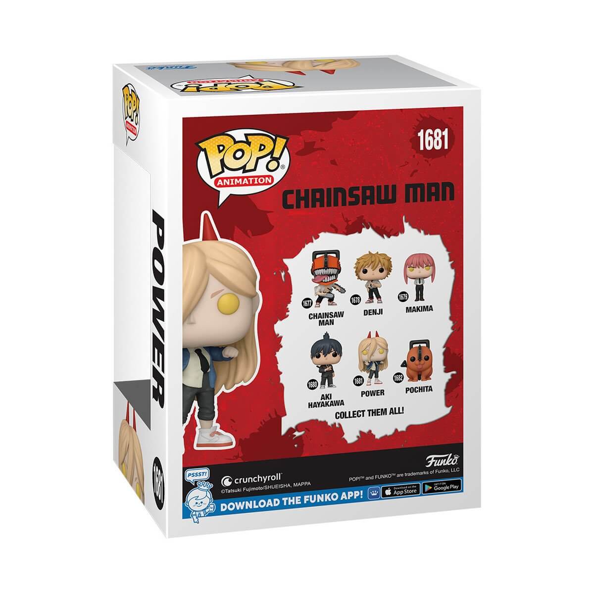 Chainsaw Man - Power (1681) Funko Pop! Animation Anime Vinyl Figure 10 cm