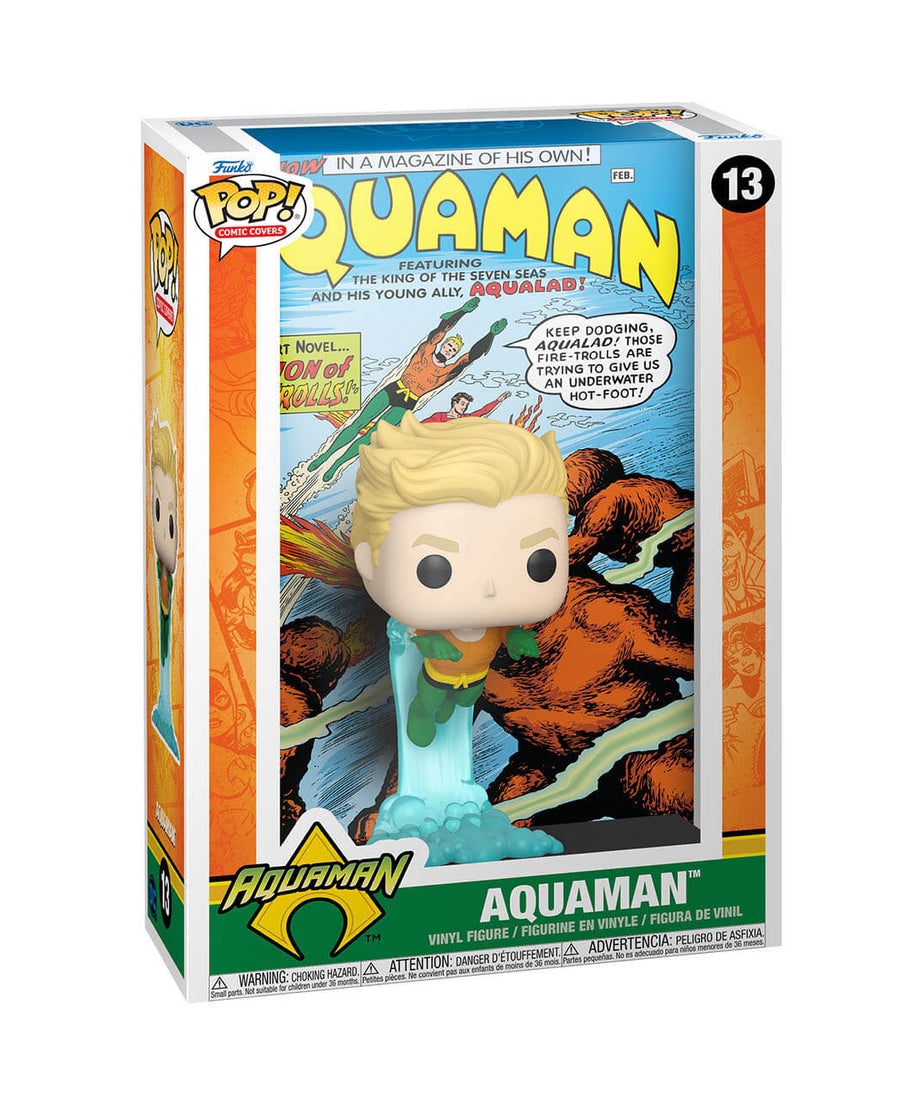 DC Comics - Aquaman (13) Funko Pop! Comic Covers Vinyl Figure 9 cm