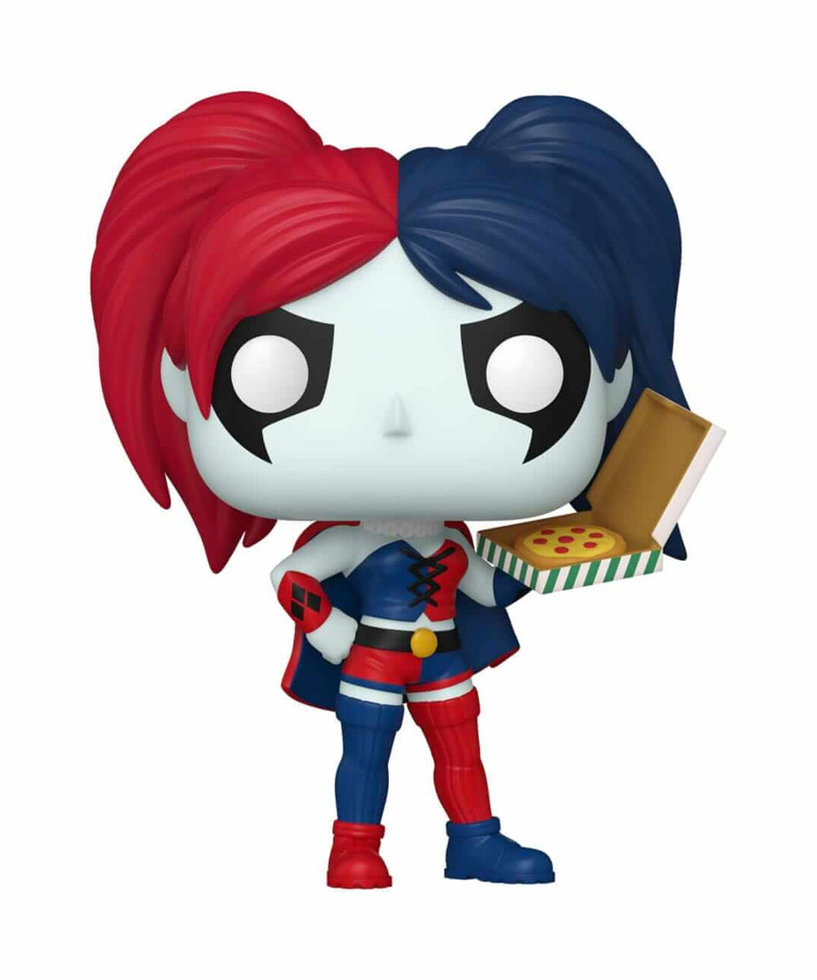 Harley Quinn - Harley Quinn with Pizza (452) Funko Pop! Heroes Vinyl Figure 9 cm
