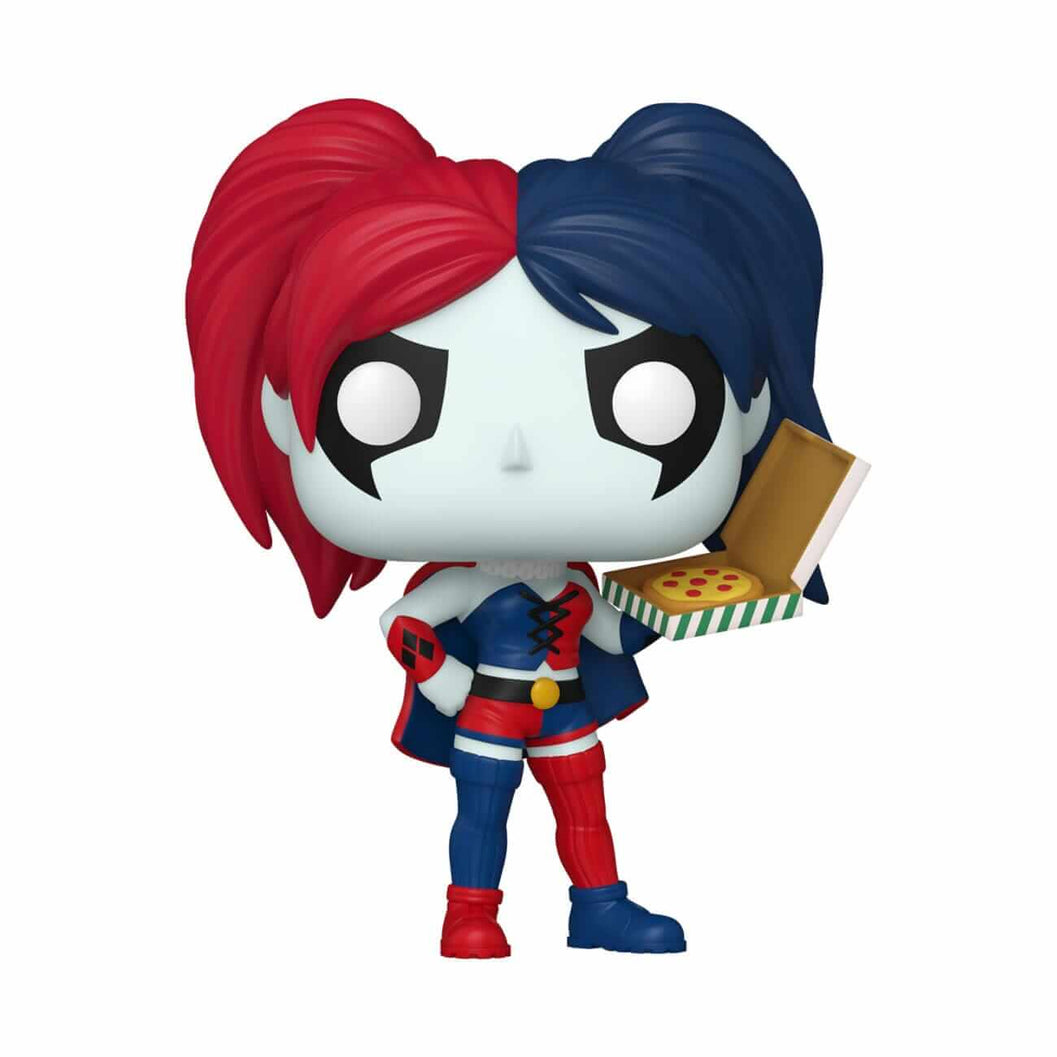 Harley Quinn - Harley Quinn with Pizza (452) Funko Pop! Heroes Vinyl Figure 9 cm