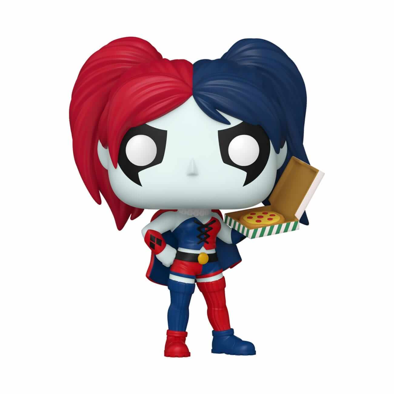 Harley Quinn - Harley Quinn with Pizza (452) Funko Pop! Heroes Vinyl Figure 9 cm