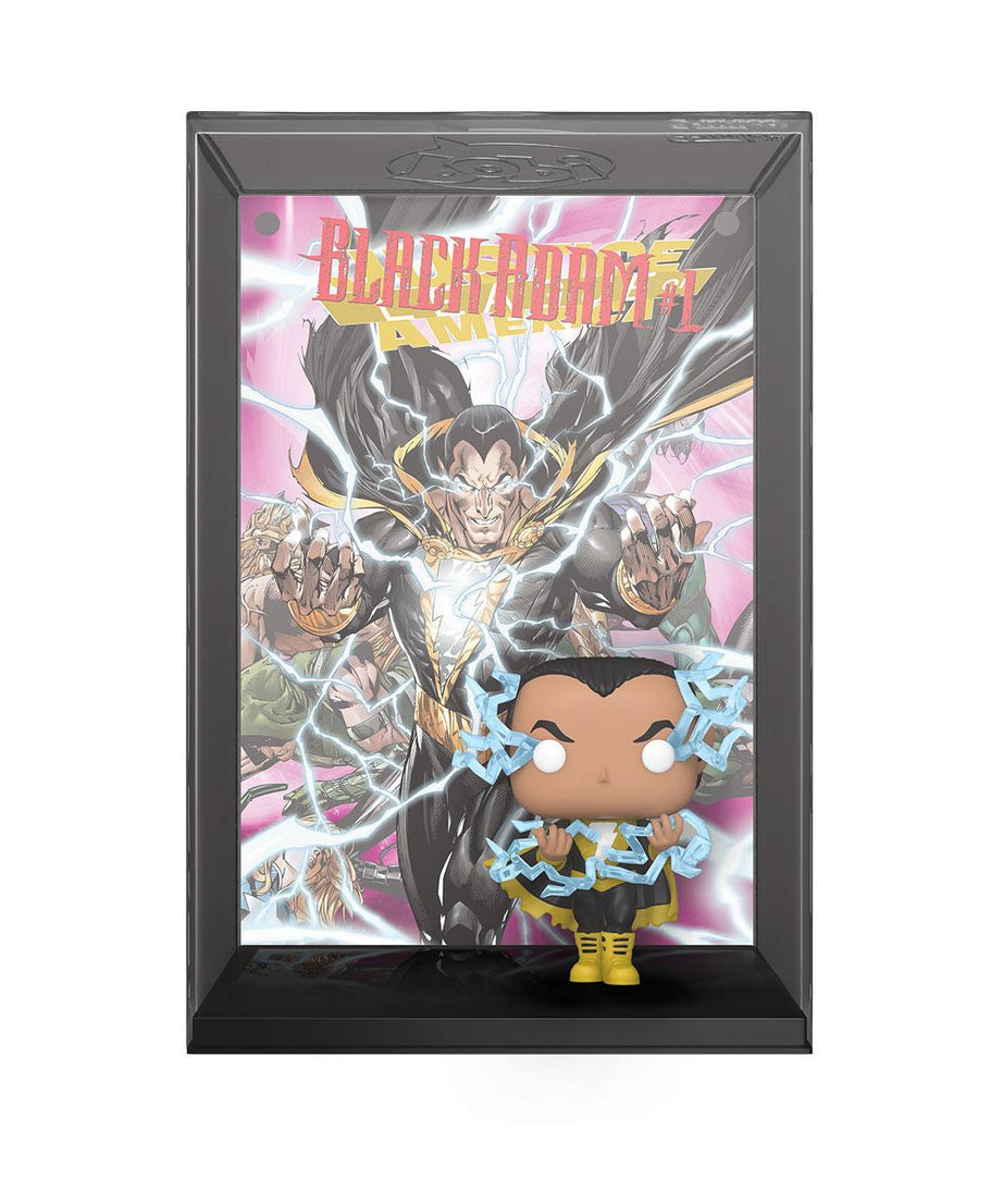 DC Superheroes - Black Adam (GLOW IN THE DARK) (08) Funko Pop! Comic Covers Vinyl Figure 9 cm