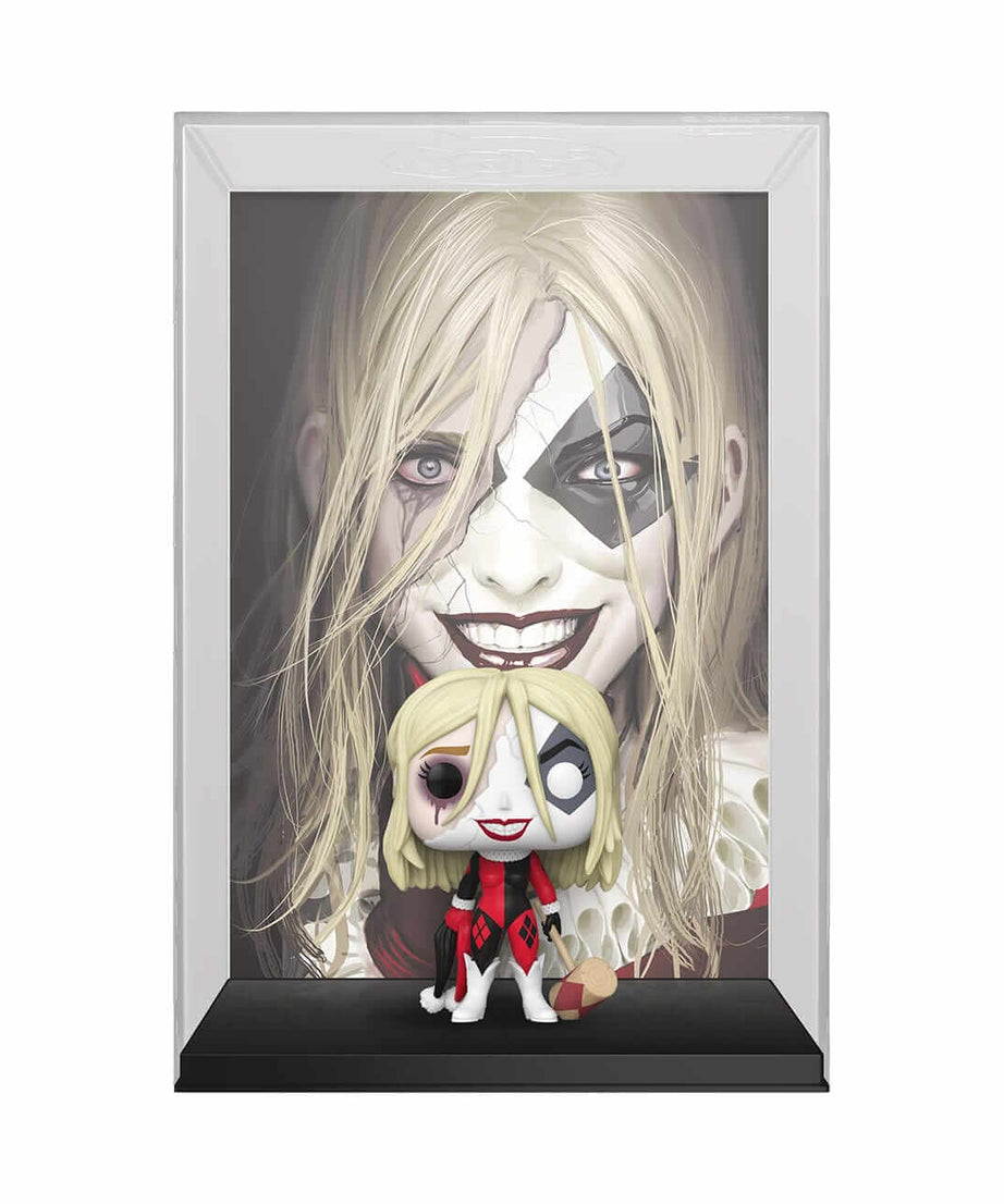 DC Superheroes - Harleen Quinzel (15) Funko Pop! Comic Covers Harley Quinn Vinyl Figure 9 cm