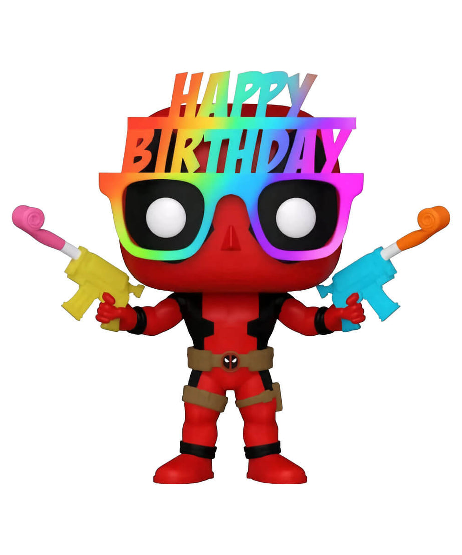 Deadpool - Birthday Glasses Deadpool (783) Special Edition Funko Pop! Marvel Vinyl Figure 9 cm