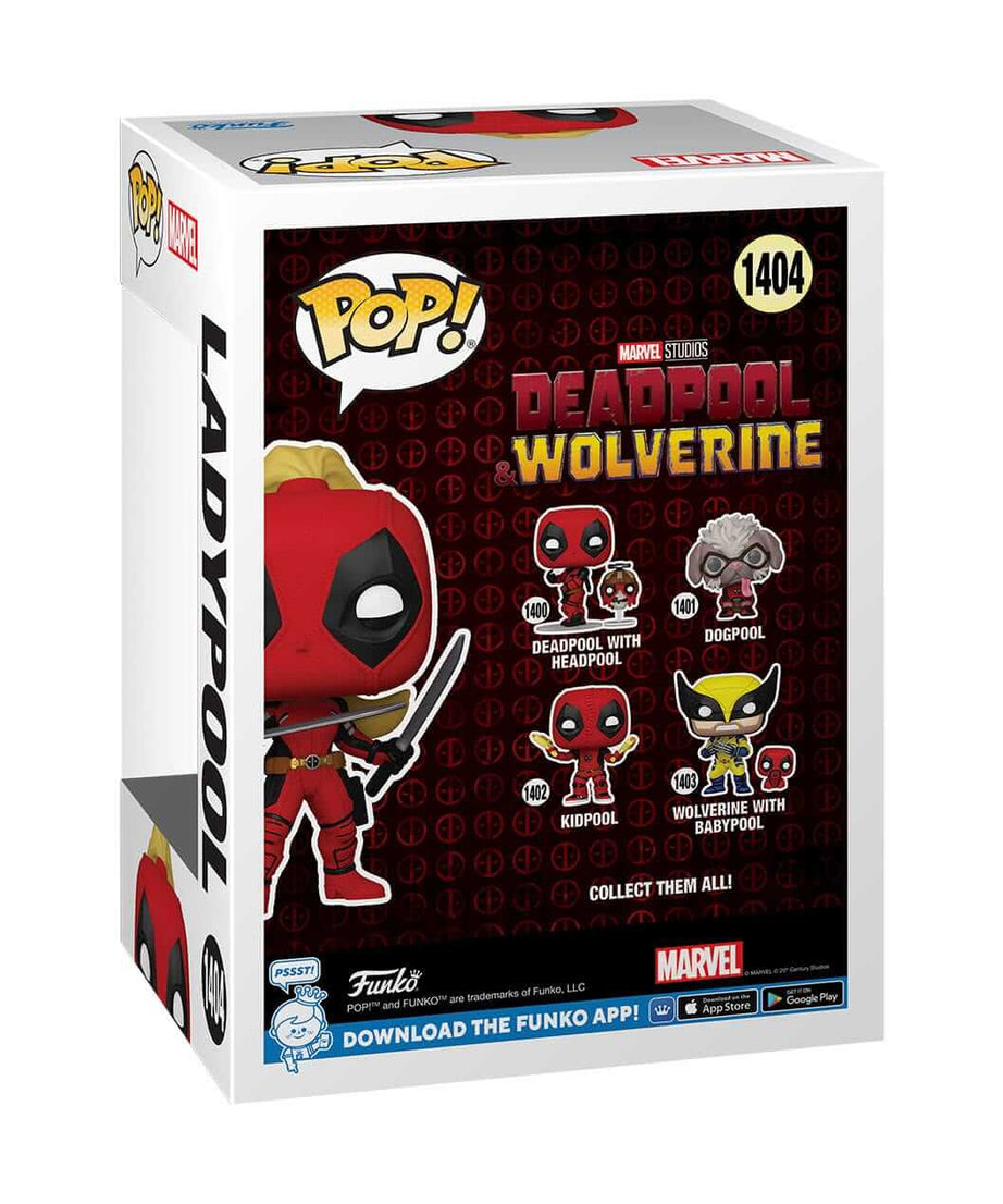 Deadpool & Wolverine - Ladypool (1404) Funko Pop! Marvel Vinyl Figure 10 cm
