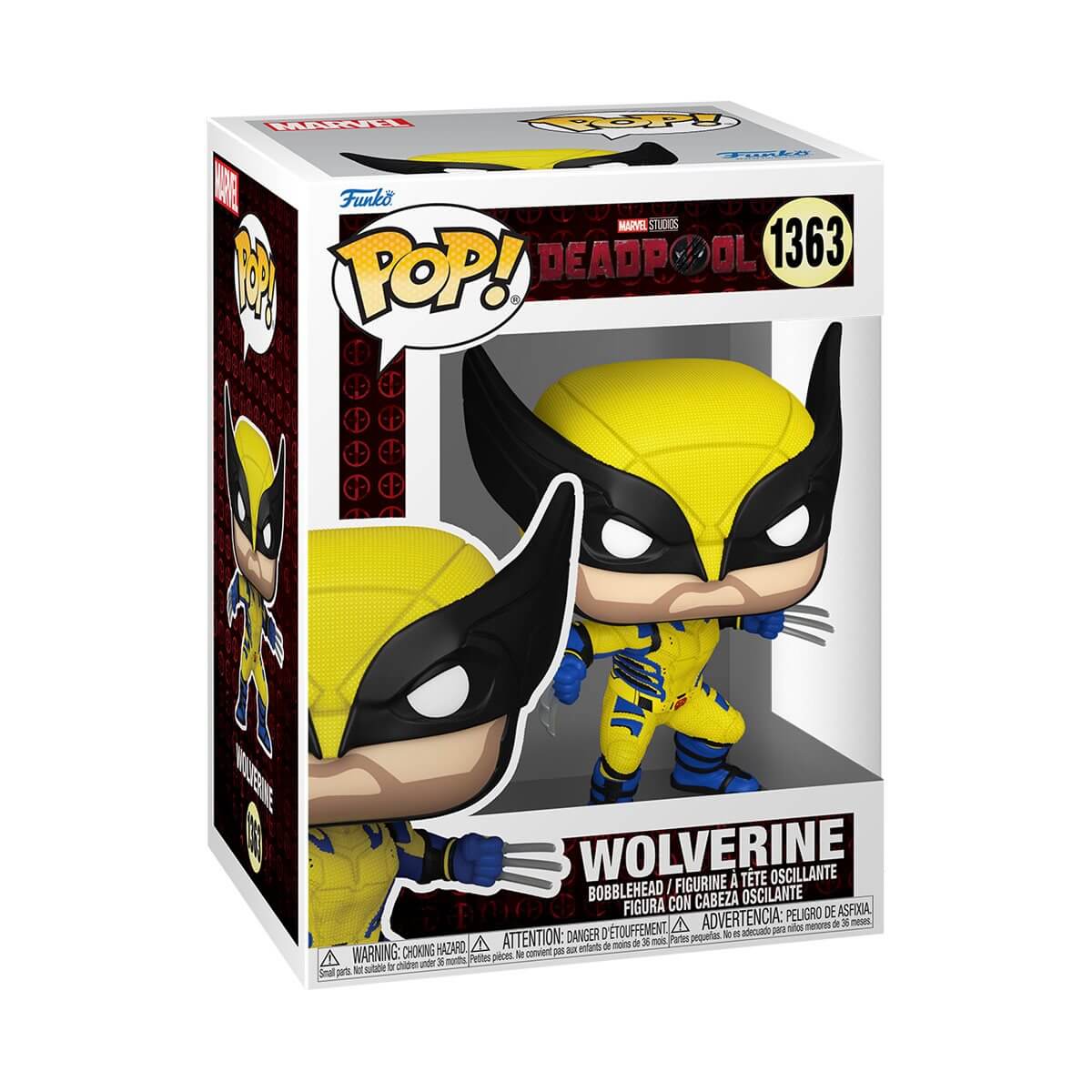 Deadpool & Wolverine - Wolverine (1363) Funko Pop! Marvel Vinyl Figure 10 cm