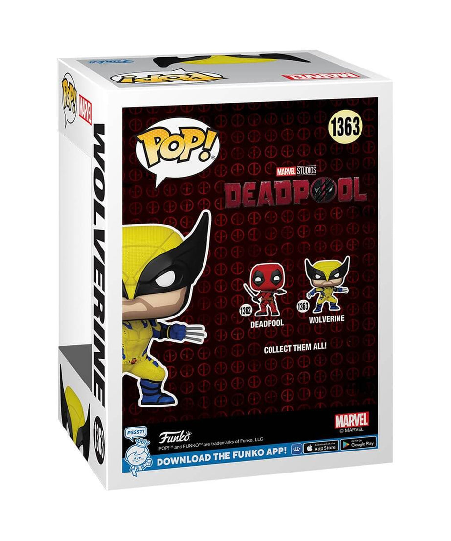 Deadpool & Wolverine - Wolverine (1363) Funko Pop! Marvel Vinyl Figure 10 cm
