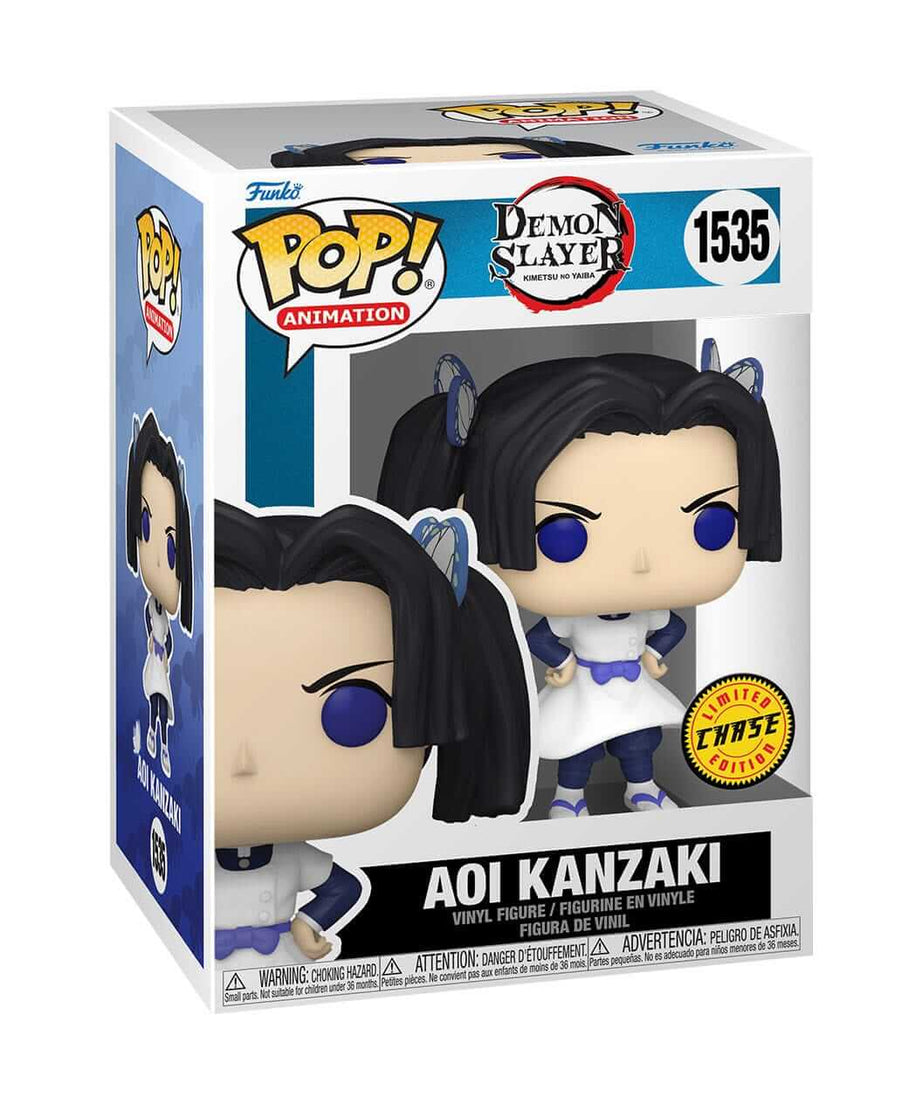 Demon Slayer - Aoi Kanzaki CHASE (1535) Funko Pop! Animation Anime Vinyl Figure 10 cm