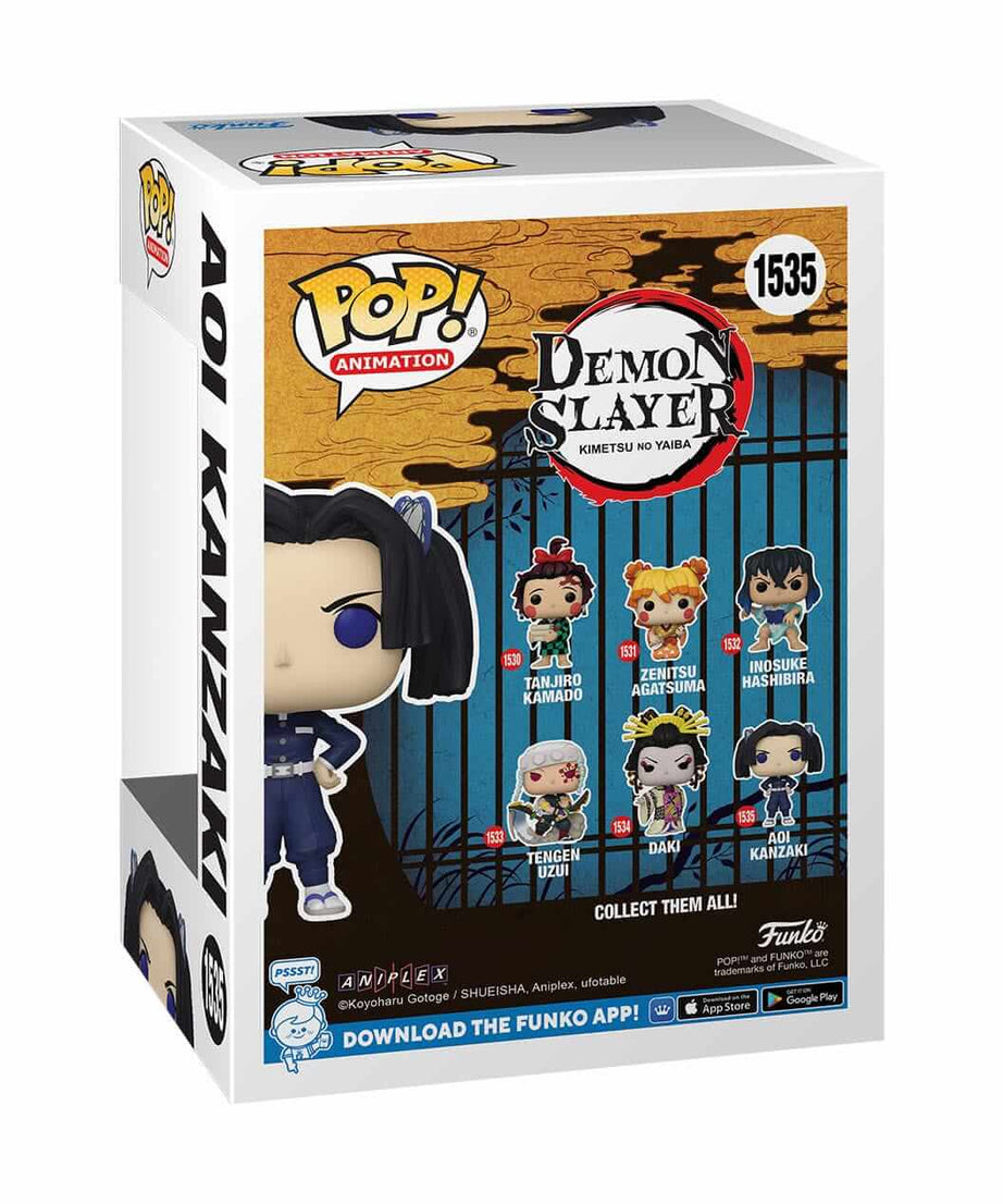 Demon Slayer - Aoi Kanzaki (1535) Funko Pop! Animation Anime Vinyl Figure 10 cm