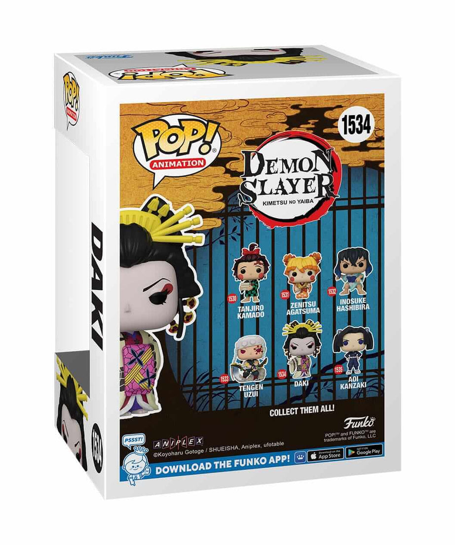 Demon Slayer - Daki (1534) Funko Pop! Animation Anime Vinyl Figure 9 cm