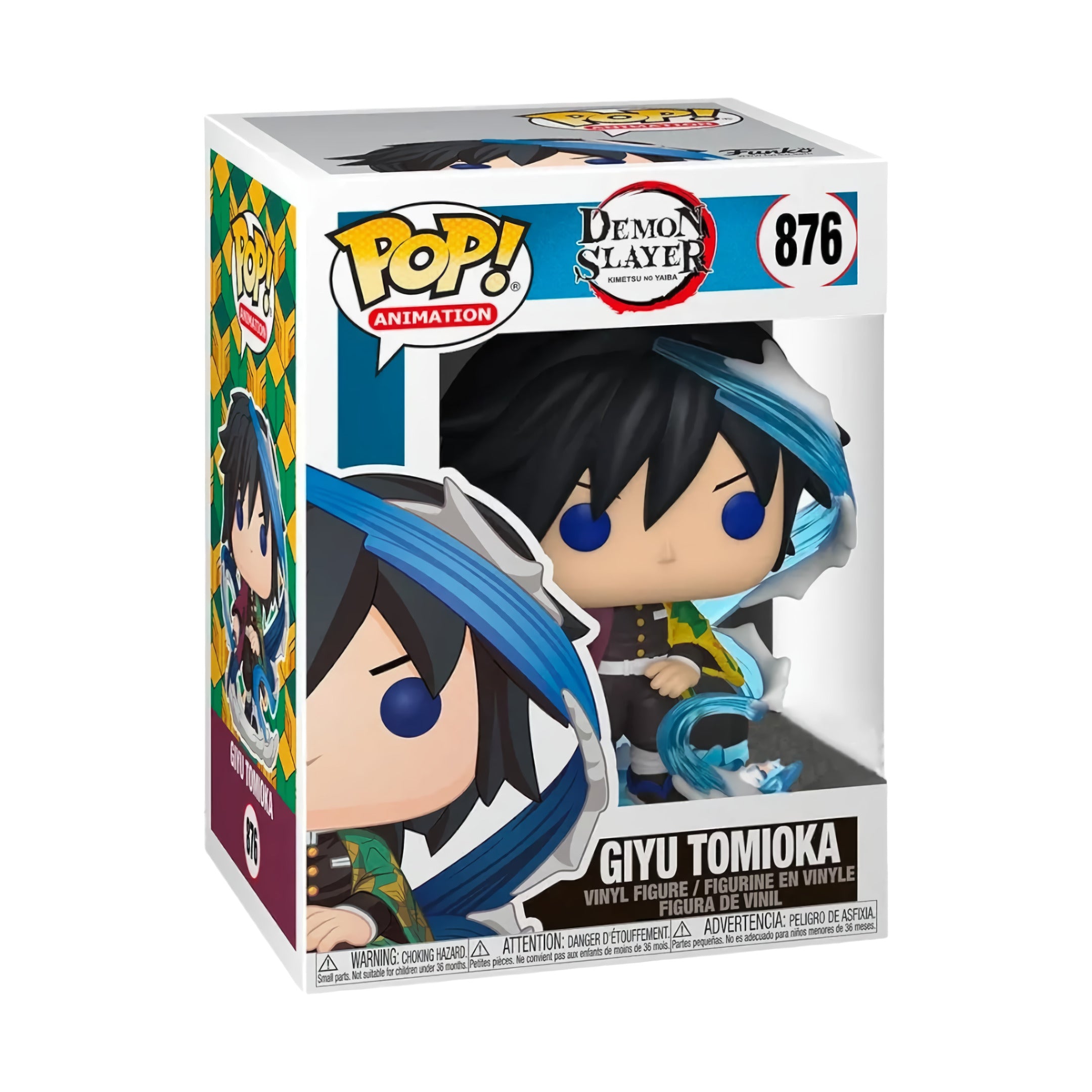 Demon Slayer - Giyu Tomioka (876) Funko Pop! Animation Anime Vinyl Figure 9 cm