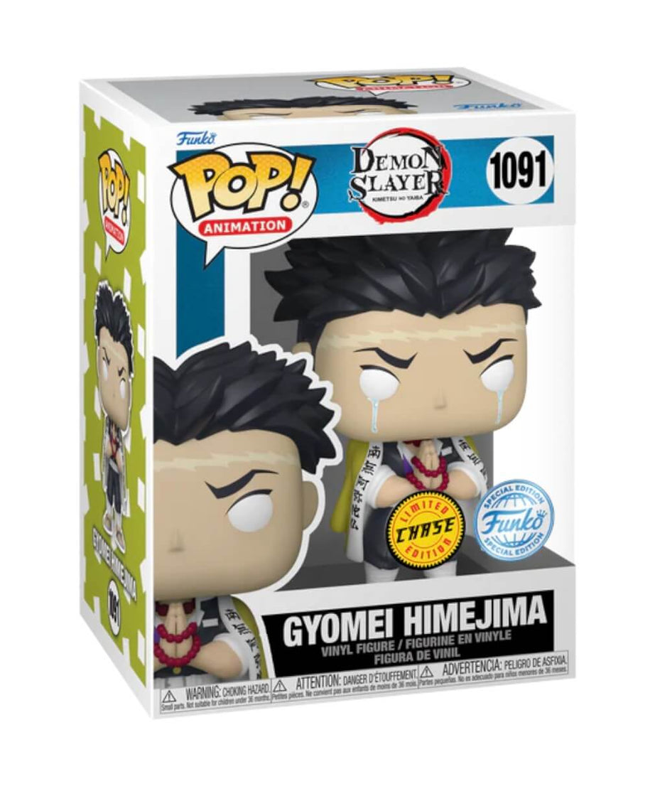 Demon Slayer - Gyomei Himejima (CHASE) (1091) Special Edition Funko Pop! Animation Anime Vinyl Figure 9 cm