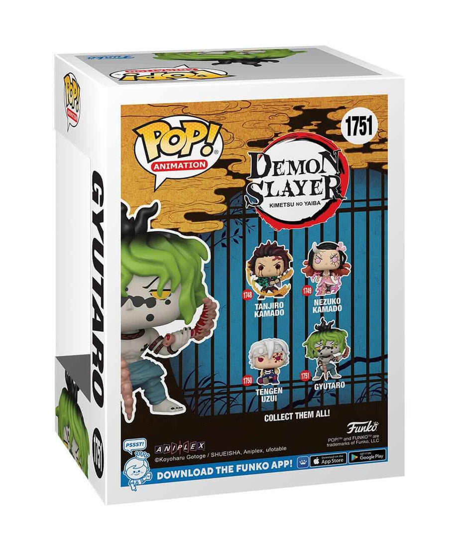 Demon Slayer - Gyutaro (1751) Funko Pop! Animation Anime Vinyl Figure 12 cm